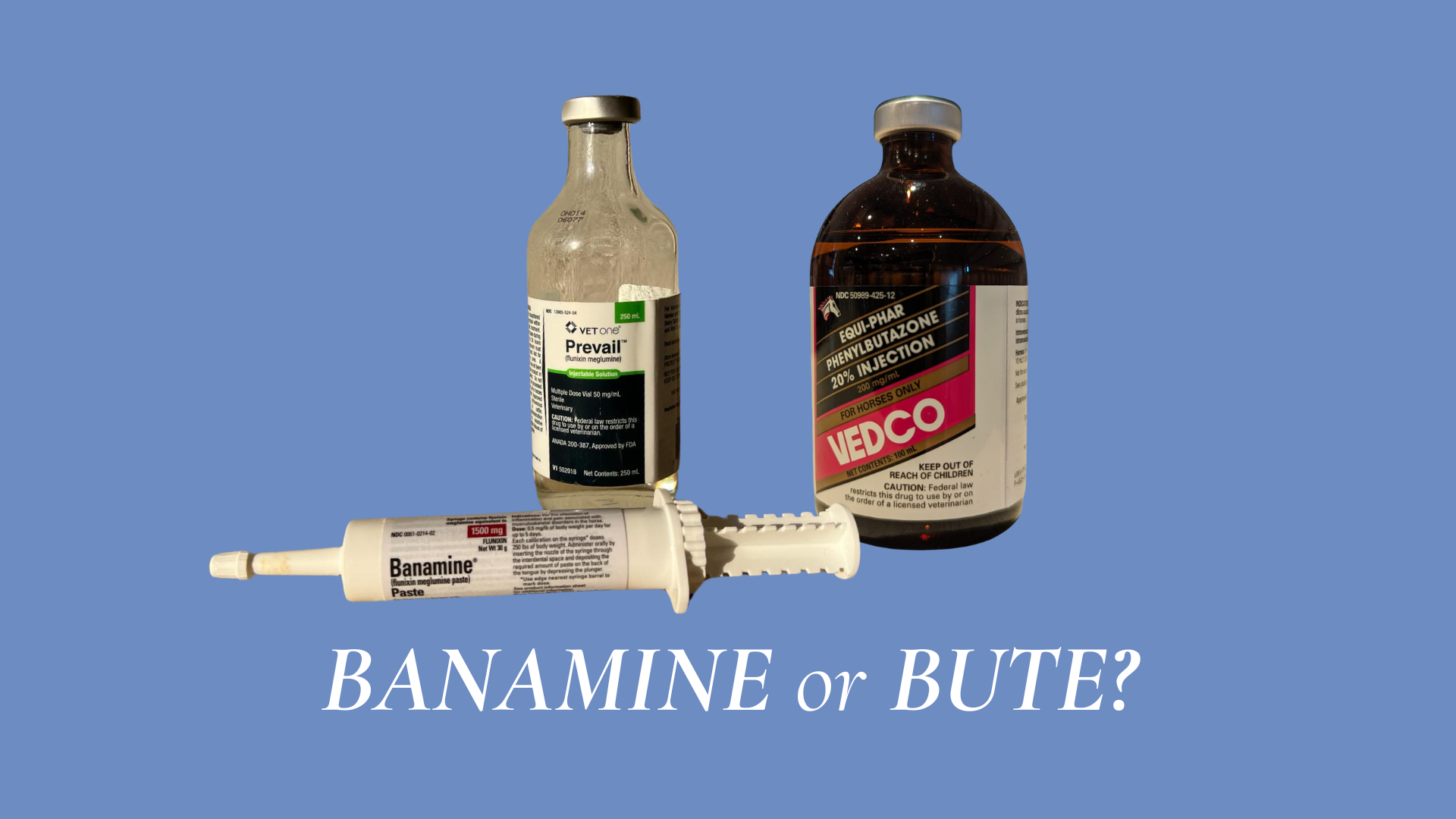 Banamine or Bute?
