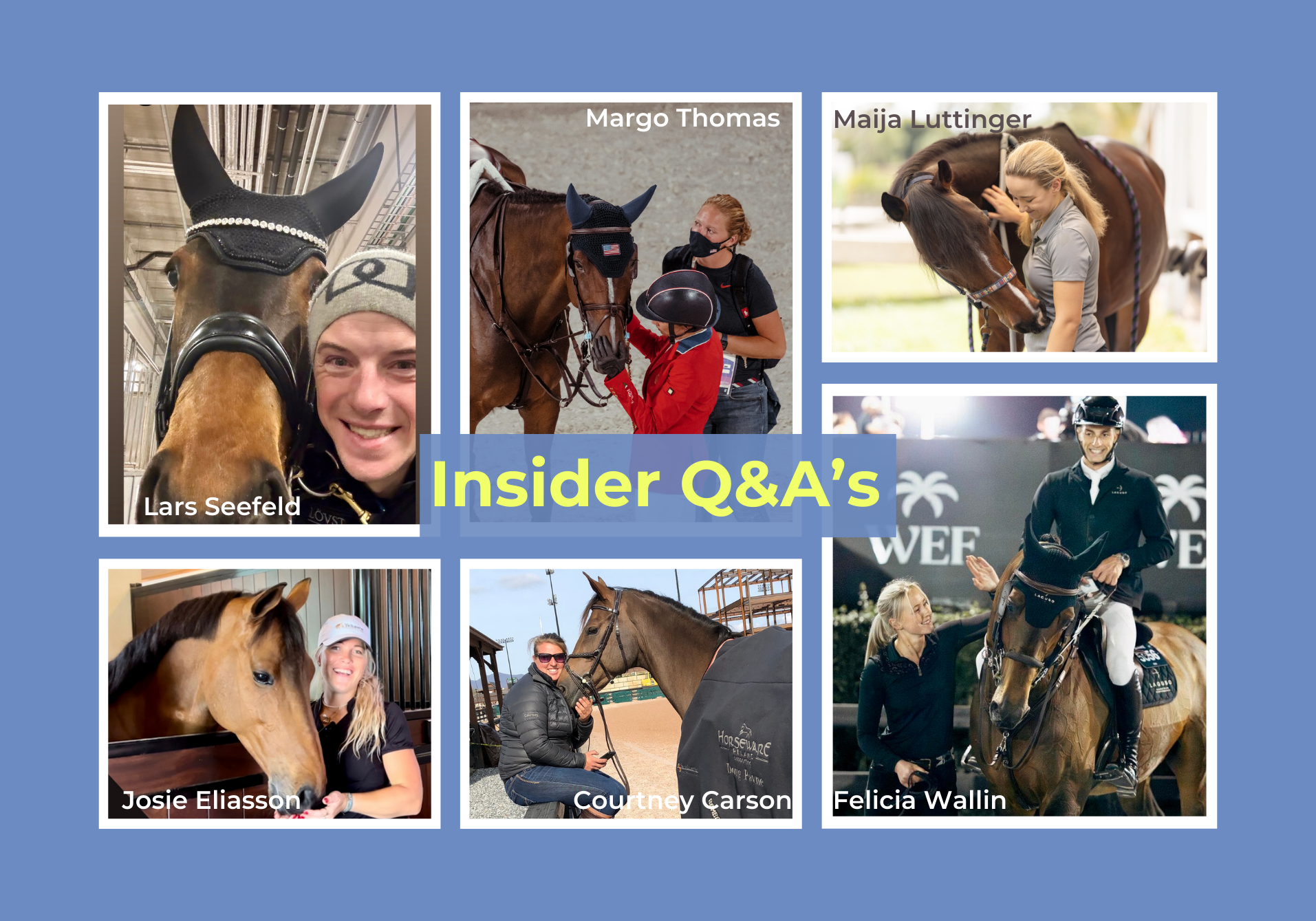 Upcoming Insiders Q&A's with Top Grooms and Industry Experts