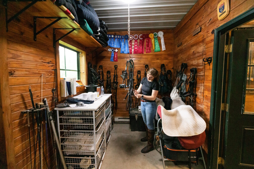 Tack Room Organization